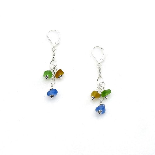 just over 2 inches in length from the top of the ear wires