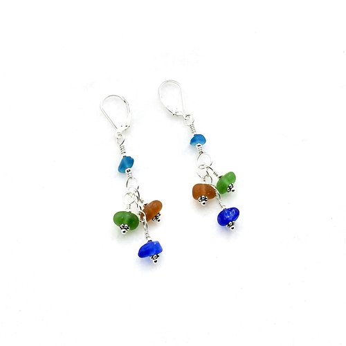 colourful handmade earrings