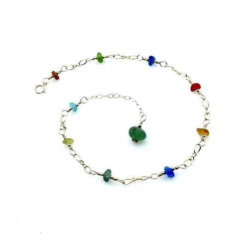 beaded ankle bracelet