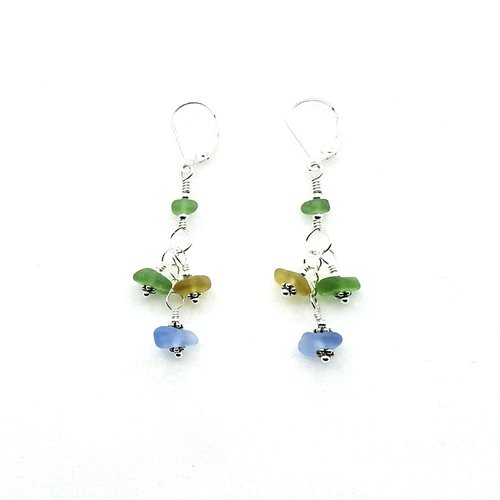 sterling silver pierced lever back ear wires