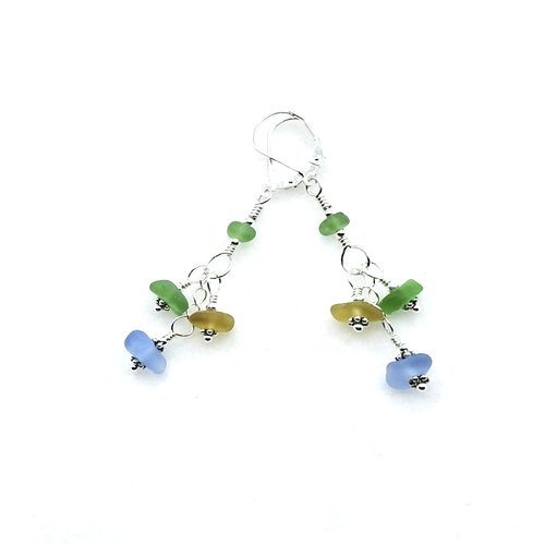 green cornflower blue light brown colours