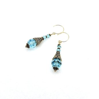turquoise blue earrings