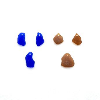 genuine sea glass beads