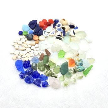 sea glass sampler