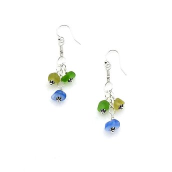 sea glass earrings
