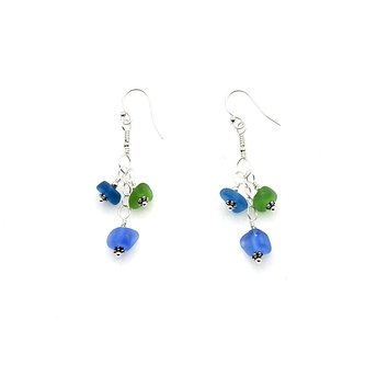cute sea glass earrings